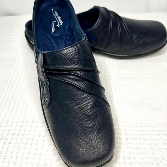 Easy Street Holly Mule, Navy, 11 - Picture 2 of 8